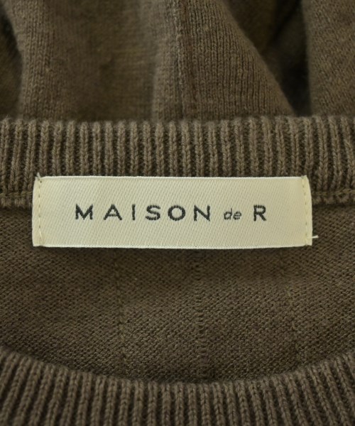 maison de R（メゾンドアール）ニット・セーター 茶 サイズ:F レディース/2200704432048