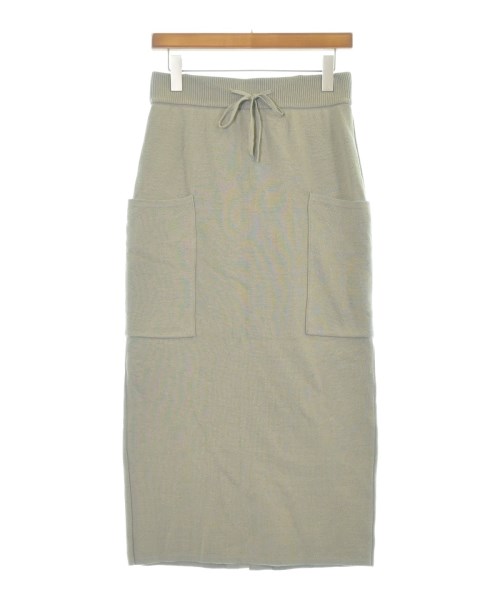 maison de R(メゾンドアール)ロング・マキシ丈スカート グレー サイズ:F/2200663023042