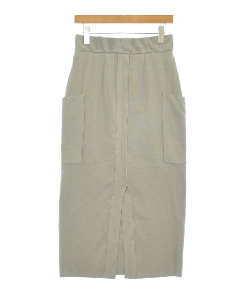 maison de R（メゾンドアール）ロング・マキシ丈スカート グレー サイズ:F レディース/2200663023042