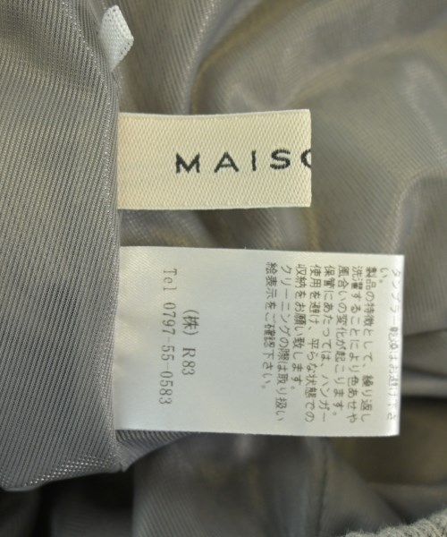 maison de R（メゾンドアール）ロング・マキシ丈スカート グレー サイズ:F レディース/2200663023042