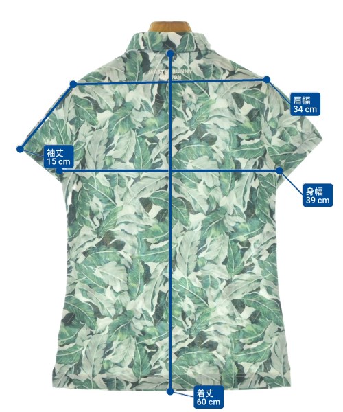 MASTER BUNNY EDITION（マスターバニーエディション）ポロシャツ 緑 サイズ:0(XS位) レディース/2200667246027