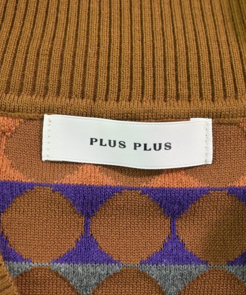 Plus Plus（プラスプラス）ベスト 茶 サイズ:F レディース/2200622544014