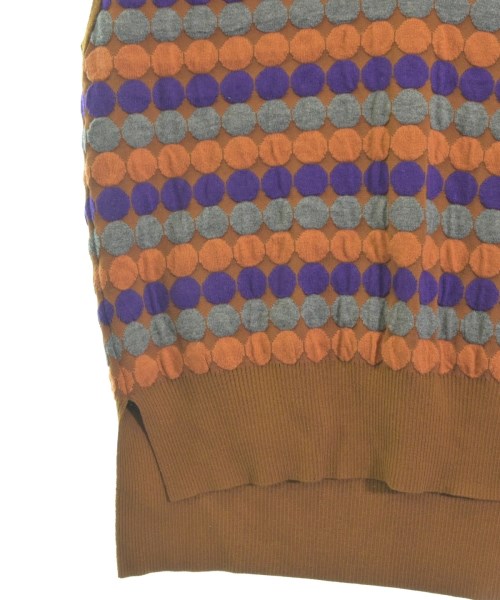 Plus Plus（プラスプラス）ベスト 茶 サイズ:F レディース/2200622544014