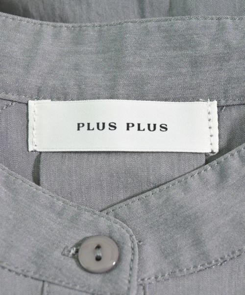 Plus Plus（プラスプラス）カジュアルシャツ グレー サイズ:F レディース/2200612495067