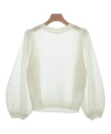 Plus Plus（プラスプラス）ニット・セーター 白 サイズ:F レディース/2200673135032