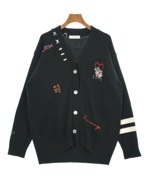 Plus Plus(プラスプラス)カーディガン 黒 サイズ:F/2200659184696