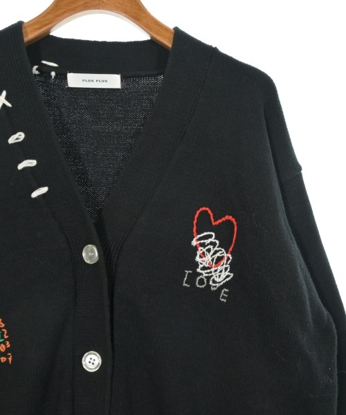 Plus Plus（プラスプラス）カーディガン 黒 サイズ:F レディース/2200659184696