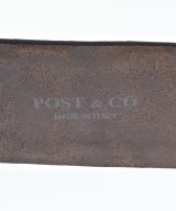 POST&CO（ポストアンドコー）ベルト 茶 サイズ:85 メンズ/2200700069057