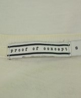 proof of concept（プルーフオブコンセプト）Tシャツ・カットソー 白 サイズ:S レディース/2200690533026