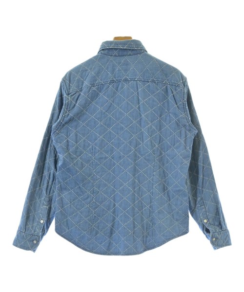 SCROLL（スクロール）カジュアルシャツ 青 サイズ:XL メンズ/2200623498088