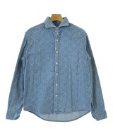 SCROLL（スクロール）カジュアルシャツ 青 サイズ:XL メンズ/2200623498088