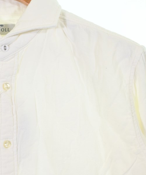 SCROLL（スクロール）カジュアルシャツ 白 サイズ:LL(XL位) メンズ/2200642142061
