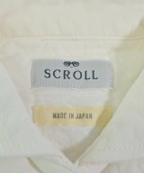 SCROLL（スクロール）カジュアルシャツ 白 サイズ:LL(XL位) メンズ/2200642142061