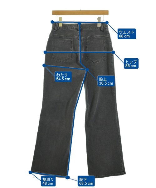 SHIPS any（シップスエニィ）デニムパンツ 黒 サイズ:S メンズ/2200630136027