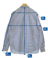 SHIPS any（シップスエニィ）カジュアルシャツ 白 サイズ:9(XL位) メンズ/2200623772027