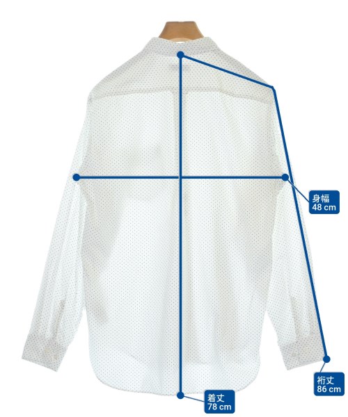 SHIPS any（シップスエニィ）カジュアルシャツ 白 サイズ:M メンズ/2200623772072