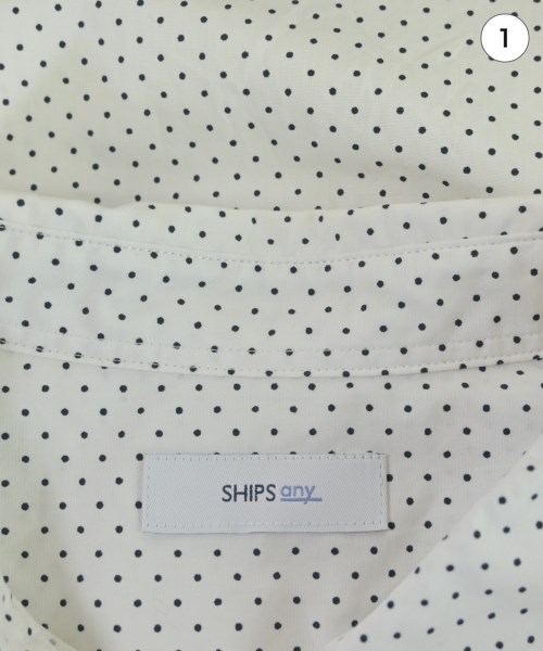 SHIPS any（シップスエニィ）カジュアルシャツ 白 サイズ:M メンズ/2200623772072