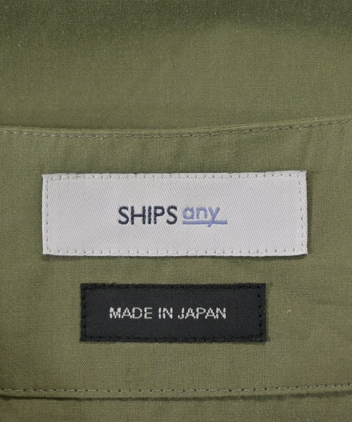 SHIPS any（シップスエニィ）カジュアルシャツ カーキ サイズ:S メンズ/2200618244010