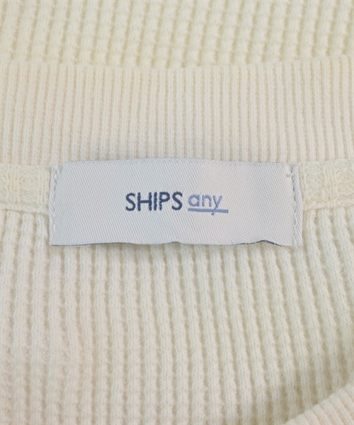 SHIPS any（シップスエニィ）Tシャツ・カットソー 白 サイズ:M メンズ/2200613772044