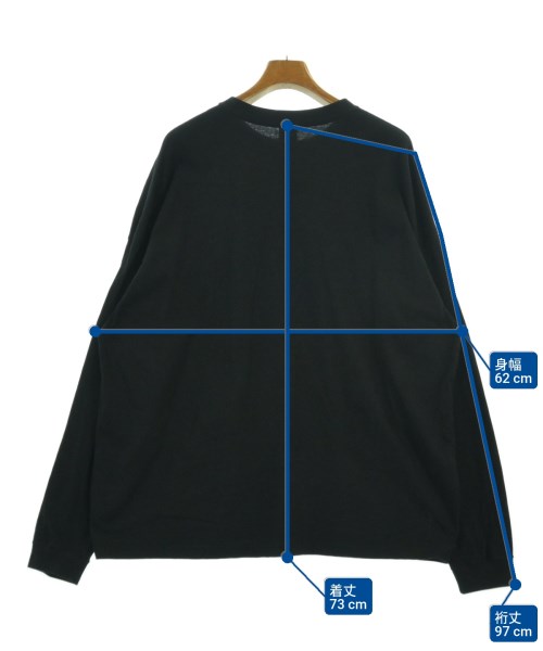 SHIPS any（シップスエニィ）Tシャツ・カットソー 黒 サイズ:XL メンズ/2200618374076