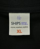 SHIPS any（シップスエニィ）Tシャツ・カットソー 黒 サイズ:XL メンズ/2200618374076
