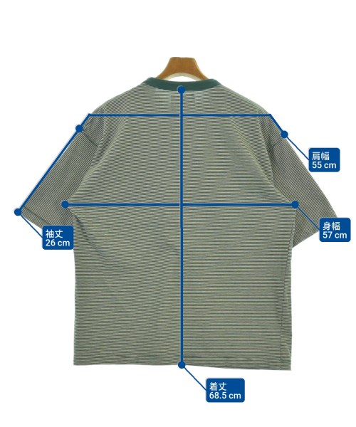 SHIPS any（シップスエニィ）Tシャツ・カットソー 緑 サイズ:XL メンズ/2200618374090