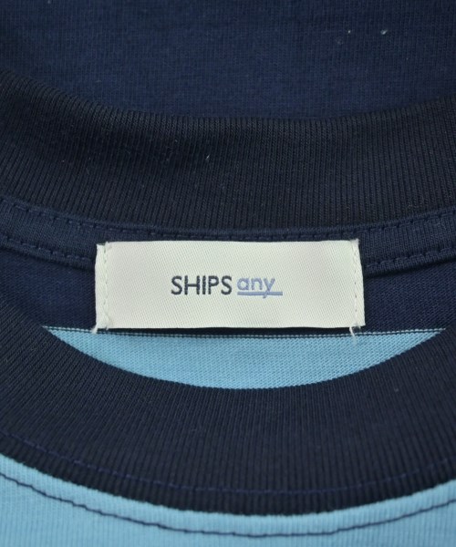 SHIPS any（シップスエニィ）Tシャツ・カットソー 紺 サイズ:L メンズ/2200618374106