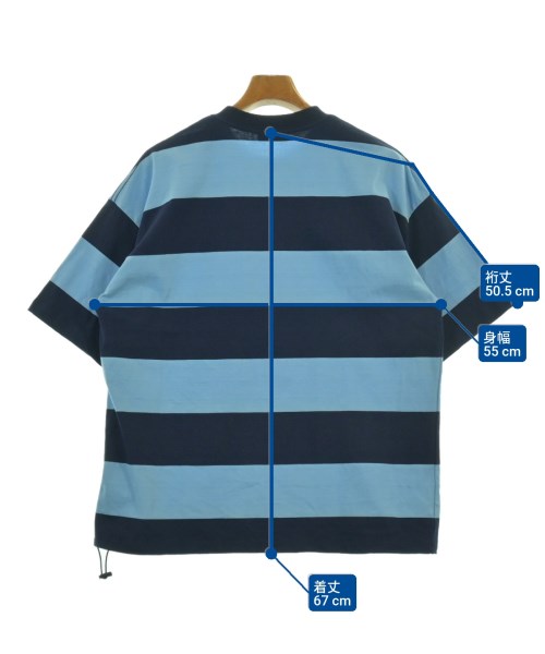 SHIPS any（シップスエニィ）Tシャツ・カットソー 紺 サイズ:L メンズ/2200618374106