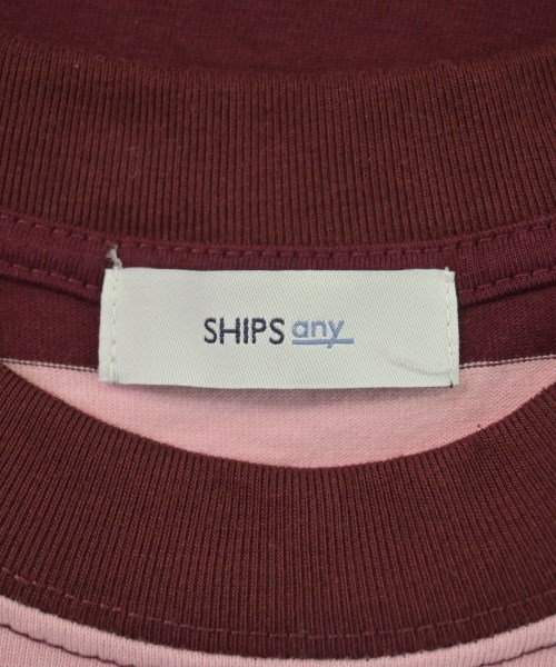 SHIPS any（シップスエニィ）Tシャツ・カットソー 赤 サイズ:L メンズ/2200618374137