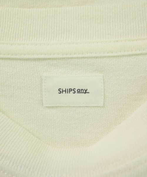 SHIPS any（シップスエニィ）Tシャツ・カットソー 白 サイズ:L メンズ/2200618374175