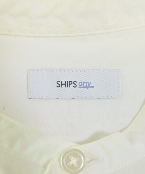 SHIPS any（シップスエニィ）カジュアルシャツ 白 サイズ:L メンズ/2200618374199