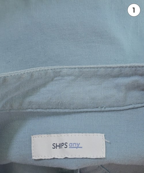 SHIPS any（シップスエニィ）カジュアルシャツ 青 サイズ:XL メンズ/2200694421060