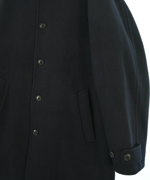 SHIPS any（シップスエニィ）ステンカラーコート 紺 サイズ:L メンズ/2200658046025
