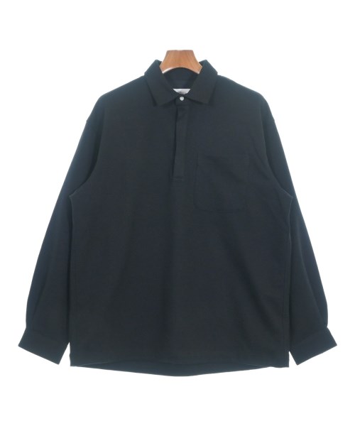 SHIPS any(シップスエニー)ポロシャツ 黒 サイズ:L/2200651222037