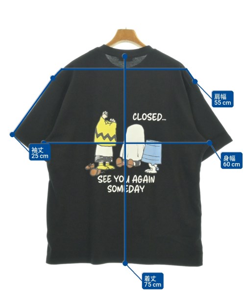 SHIPS any（シップスエニィ）Tシャツ・カットソー 黒 サイズ:XL メンズ/2200731069057