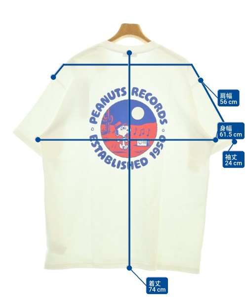 SHIPS any（シップスエニィ）Tシャツ・カットソー 白 サイズ:XL メンズ/2200731069071