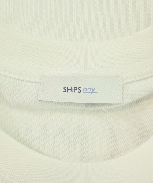 SHIPS any（シップスエニィ）Tシャツ・カットソー 白 サイズ:XL メンズ/2200731069088