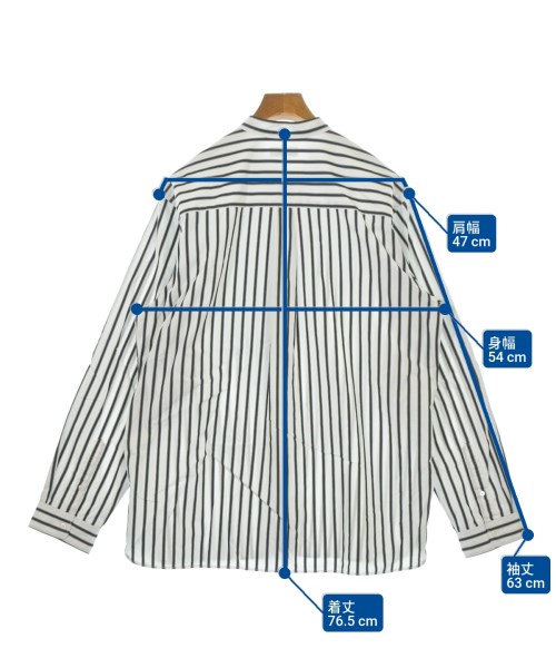 SHIPS any（シップスエニィ）カジュアルシャツ 白 サイズ:XL メンズ/2200683667066