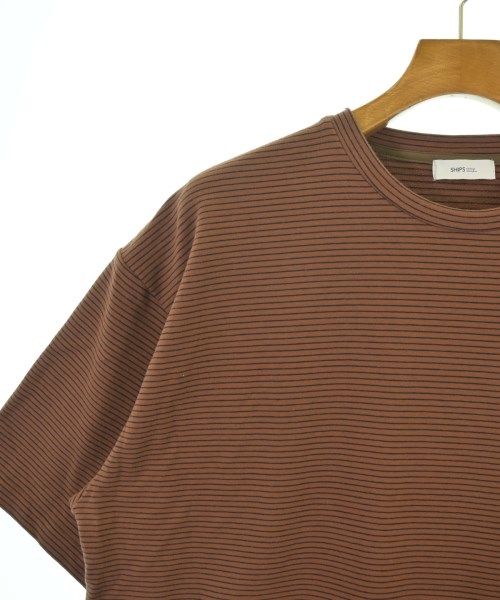 SHIPS any（シップスエニィ）Tシャツ・カットソー 茶 サイズ:L メンズ/2200683793055