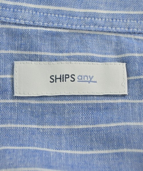 SHIPS any（シップスエニィ）カジュアルシャツ 青 サイズ:L メンズ/2200688791124