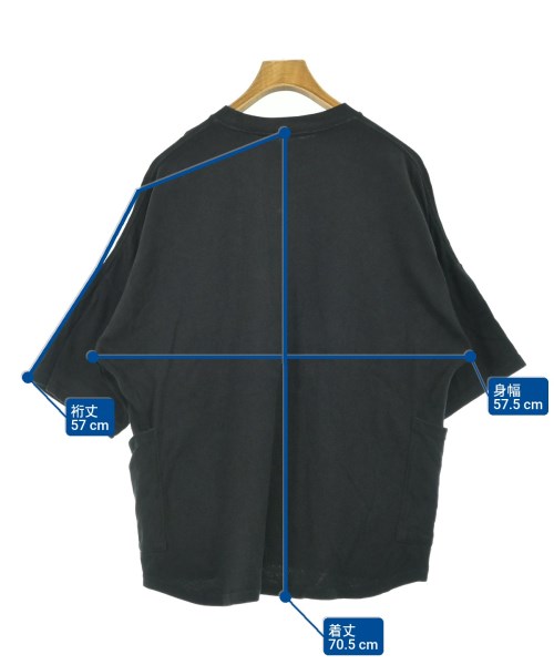SHIPS any（シップスエニィ）Tシャツ・カットソー 黒 サイズ:S メンズ/2200692613047
