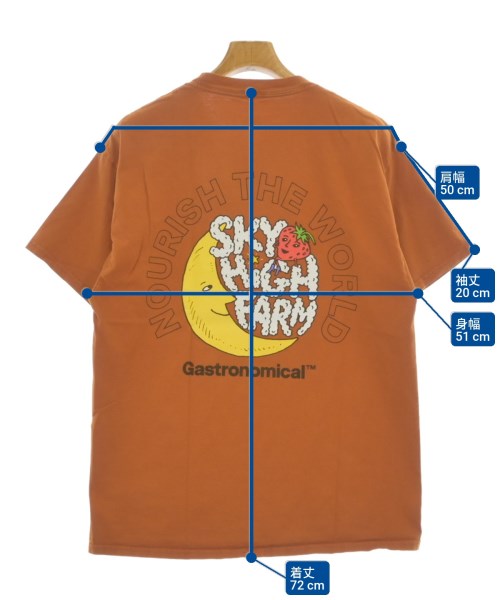 Sky High Farm Workwear（スカイハイファームワークウェア）Tシャツ・カットソー 茶 サイズ:L メンズ/2200670155378