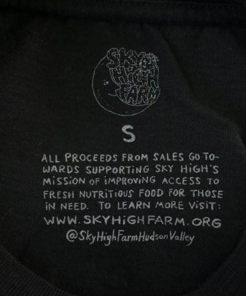Sky High Farm Workwear（スカイハイファームワークウェア）Tシャツ・カットソー 黒 サイズ:S メンズ/2200670155781
