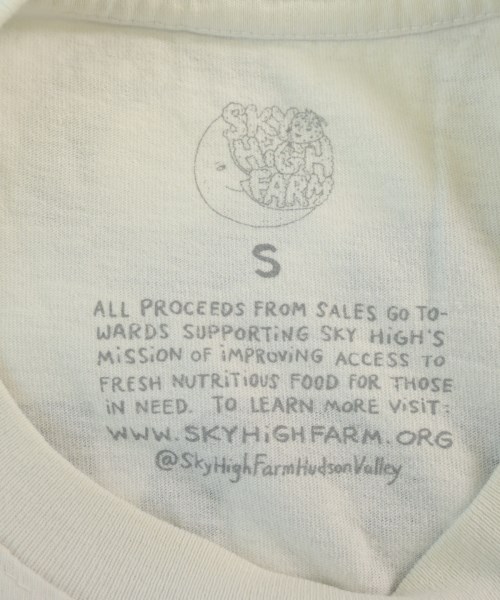 Sky High Farm Workwear（スカイハイファームワークウェア）Tシャツ・カットソー 白 サイズ:S メンズ/2200670155804
