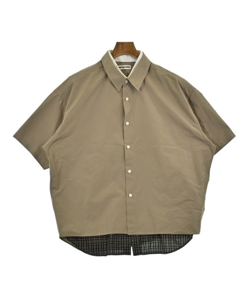 SOFTHYPHEN(ソフトハイフン)カジュアルシャツ ベージュ サイズ:2(M位)/2200655639107