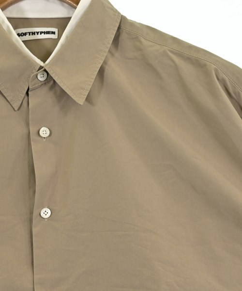 SOFTHYPHEN（ソフトハイフン）カジュアルシャツ ベージュ サイズ:2(M位) メンズ/2200655639107