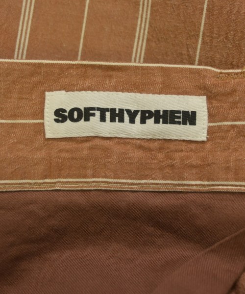 SOFTHYPHEN（ソフトハイフン）ショートパンツ 茶 サイズ:4(XL位) メンズ/2200631891178
