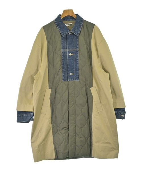 SOFTHYPHEN(ソフトハイフン)ステンカラーコート カーキ サイズ:3(L位)/2200664222055