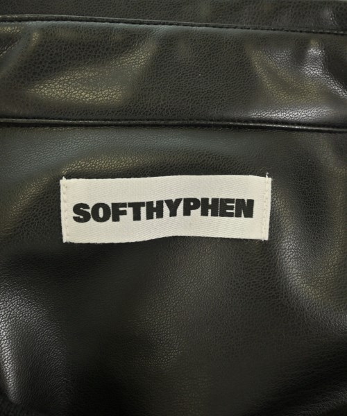 SOFTHYPHEN（ソフトハイフン）カジュアルシャツ 黒 サイズ:2(M位) メンズ/2200664222406