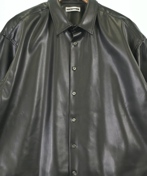 SOFTHYPHEN（ソフトハイフン）カジュアルシャツ 黒 サイズ:2(M位) メンズ/2200664222406